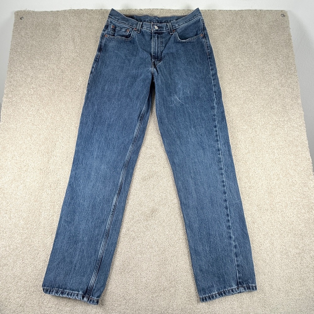 Levi's 550 Relaxed Fit Jeans Mens 32x34 Blue Tapered Leg Denim